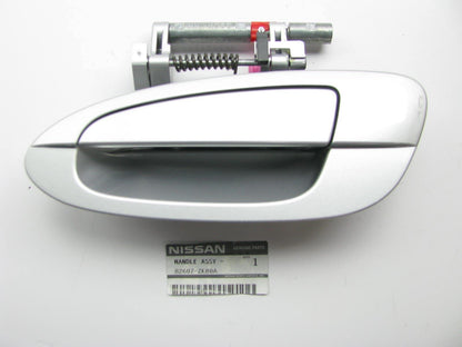 NEW - OEM Rear Left Outside Exterior Door Handle SILVER For 06 Altima 82607ZK80A