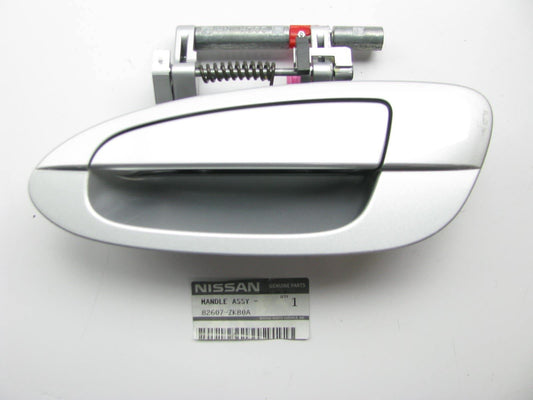 NEW - OEM Rear Left Outside Exterior Door Handle SILVER For 06 Altima 82607ZK80A