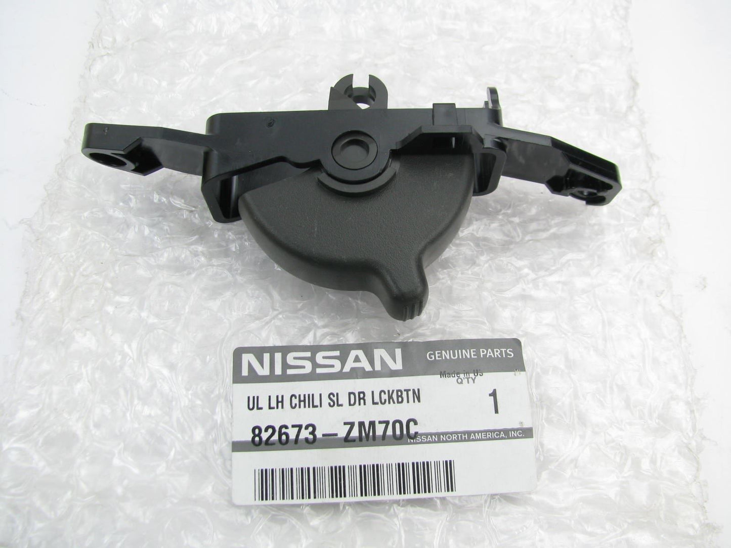 Left Drivers Side Sliding Door Lock Handle OEM For 2007 Nissan Quest 82673ZM70C
