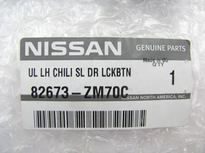 Left Drivers Side Sliding Door Lock Handle OEM For 2007 Nissan Quest 82673ZM70C