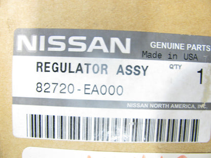 NEW - OEM 82720EA000 REAR RIGHT Window Regulator W/O Motor For 2005-14 Xterra