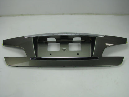 New Rear Trunk Lid License Plate Frame Panel OEM For 08-10 M35 M45 Desert Finish