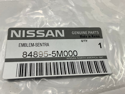 NEW GENUINE Rear Trunk Lid Sentra Emblem OEM For 00-04 Nissan Sentra 84895-5M000