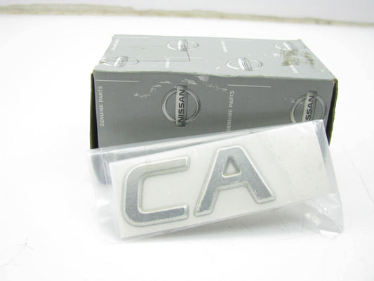 NEW Rear Trunk ''CA'' Badge Logo Emblem 84896-4Z100 OEM For 2000-03 Sentra 1.8L CA