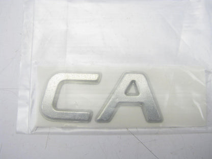 NEW Rear Trunk ''CA'' Badge Logo Emblem 84896-4Z100 OEM For 2000-03 Sentra 1.8L CA