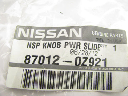 NEW GENUINE Front Right Power Seat Slide Switch Knob OEM For 00-01 Nissan Altima