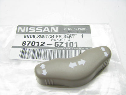 NEW GENUINE FRONT LEFT Power Seat Slide Switch Knob OEM For Nissan 870125Z101