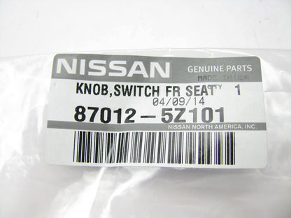 NEW GENUINE FRONT LEFT Power Seat Slide Switch Knob OEM For Nissan 870125Z101