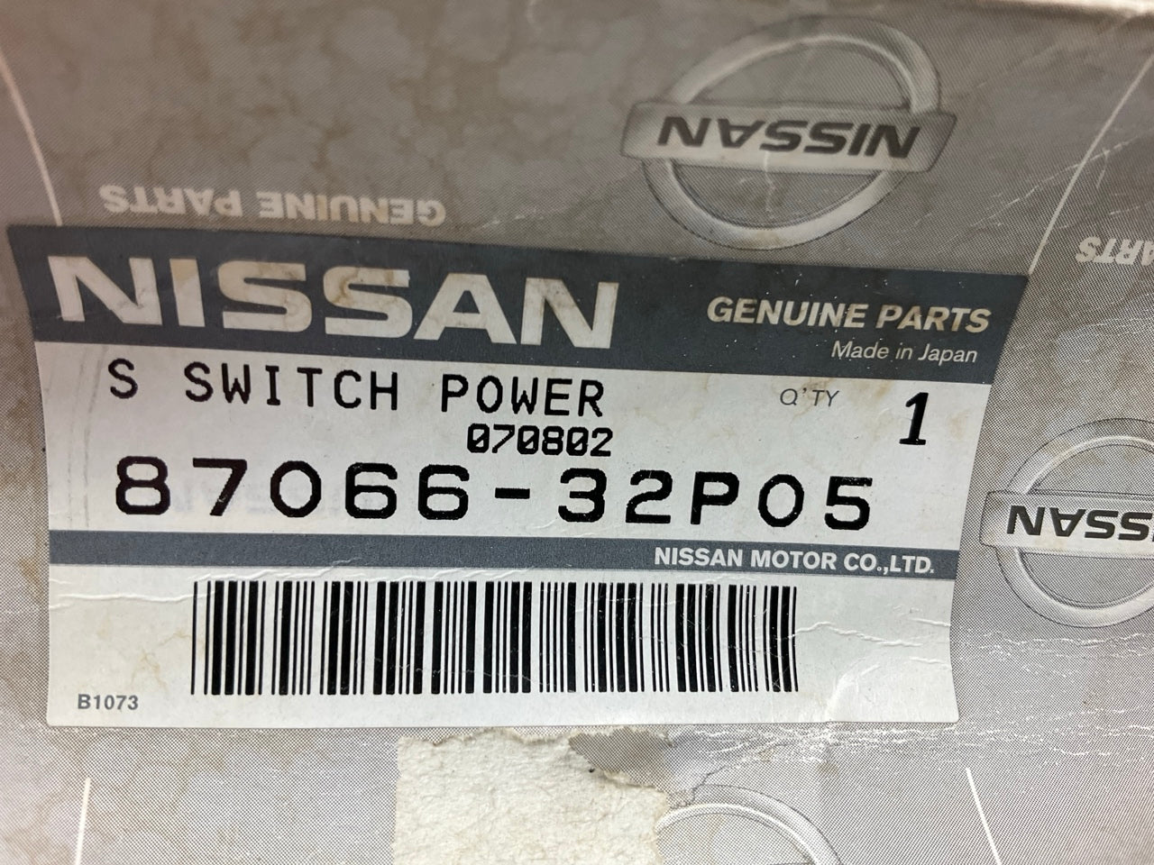 USED 87066-32P05 Left Seat Slide Adjust Switch OEM For 90-96 Nissan 300zx Z32