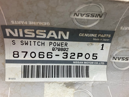 USED 87066-32P05 Left Seat Slide Adjust Switch OEM For 90-96 Nissan 300zx Z32