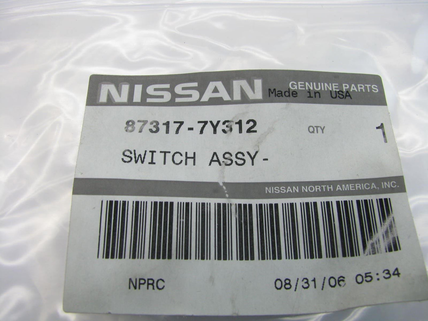 New OEM Front Left Side Seat Lumbar Adjust Switch For 04-08 Nissan Maxima