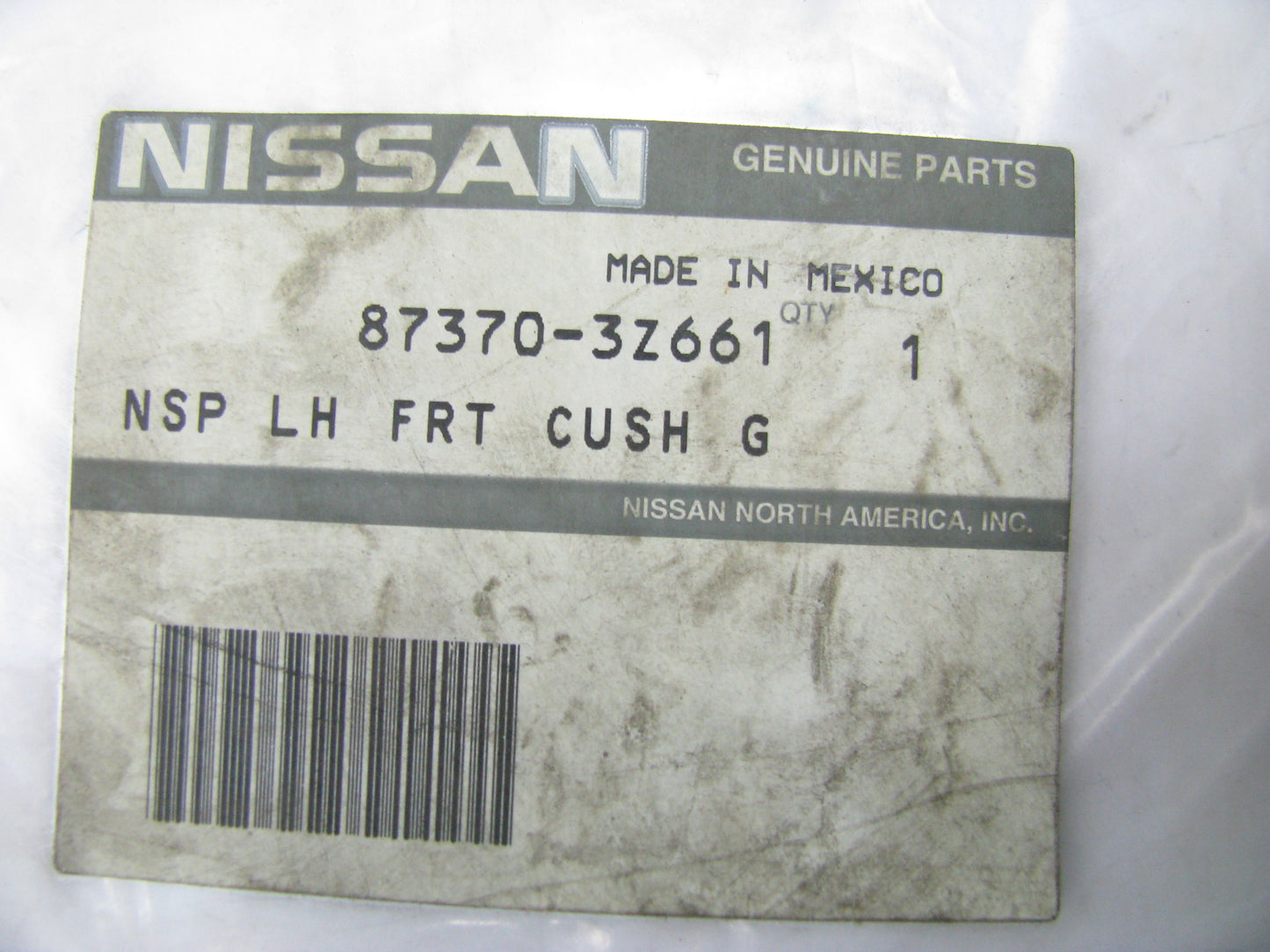 New OEM Front Left Seat Cushion Cover For 2002-2006 Nissan Altima 87370-3Z661
