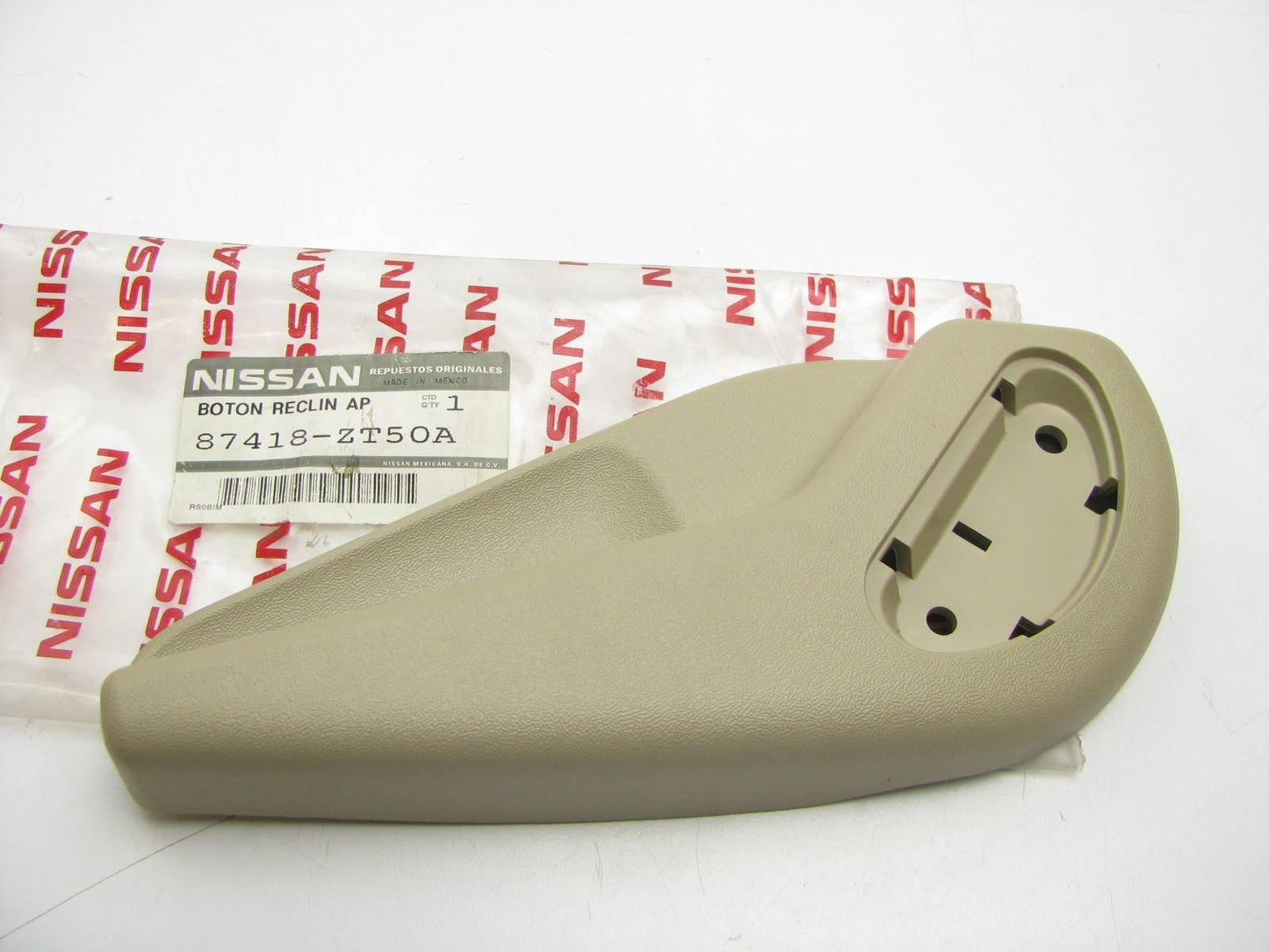 NEW FRONT RIGHT Seat Back Recliner Adjust Handle Knob OEM For 10-12 Sentra BEIGE