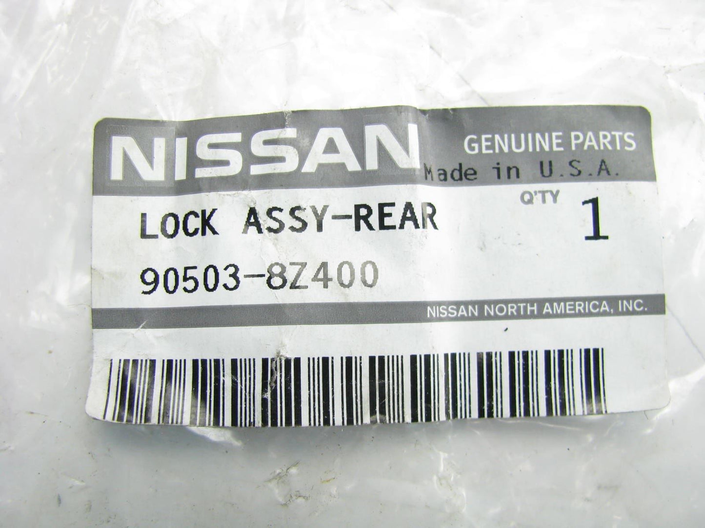 NEW GENUINE Rear Tailgate Left Drivers Side Lock OEM For 2001-04 Nissan Frontier