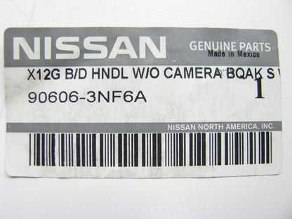 NEW GENUINE Liftgate Tailgate Hatch Handle OEM For 2013 Nissan Leaf 906063NF6A