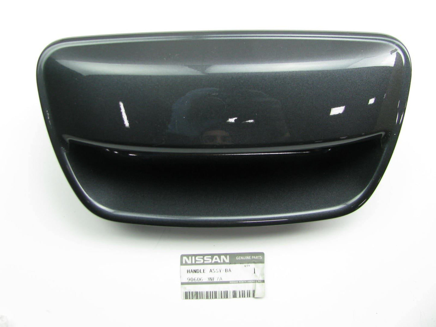 New Genuine Liftgate Tailgate Handle SLATE W/O Camera OEM For 13-14 Nissan Leaf