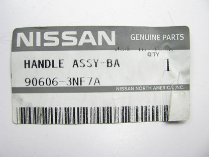 New Genuine Liftgate Tailgate Handle SLATE W/O Camera OEM For 13-14 Nissan Leaf