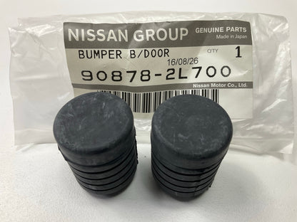 (2) Hood Bumper Rubber Support Stoppers, Outer, For 1989-98 240sx, 1984-96 300zx