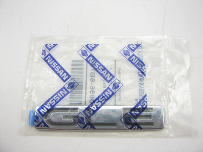 NEW REAR Lift Gate ''GLE'' Nameplate Emblem OEM For 97-03 Nissan Quest 908966B700