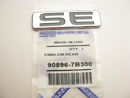 New OEM Liftgate Tailgate *SE* Emblem Badge Nameplate For 99-02 Quest 908967B300