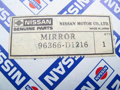 New Genuine Left Side Door Mirror Glass ONLY OEM For Nissan 96366-D1216