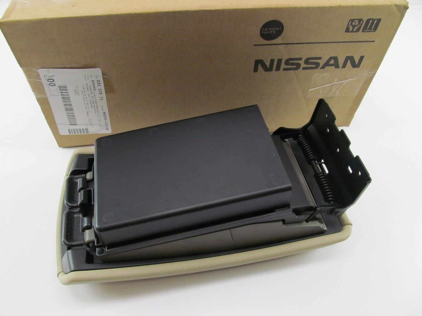 NEW - OEM 96920-ZX61B Console Lid Cover For 2010-2013 Nissan Altima