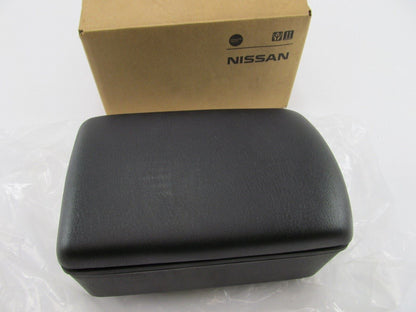 NEW - Genuine OEM For 2000-2001 Nissan Altima BLACK Center Console Armrest Lid