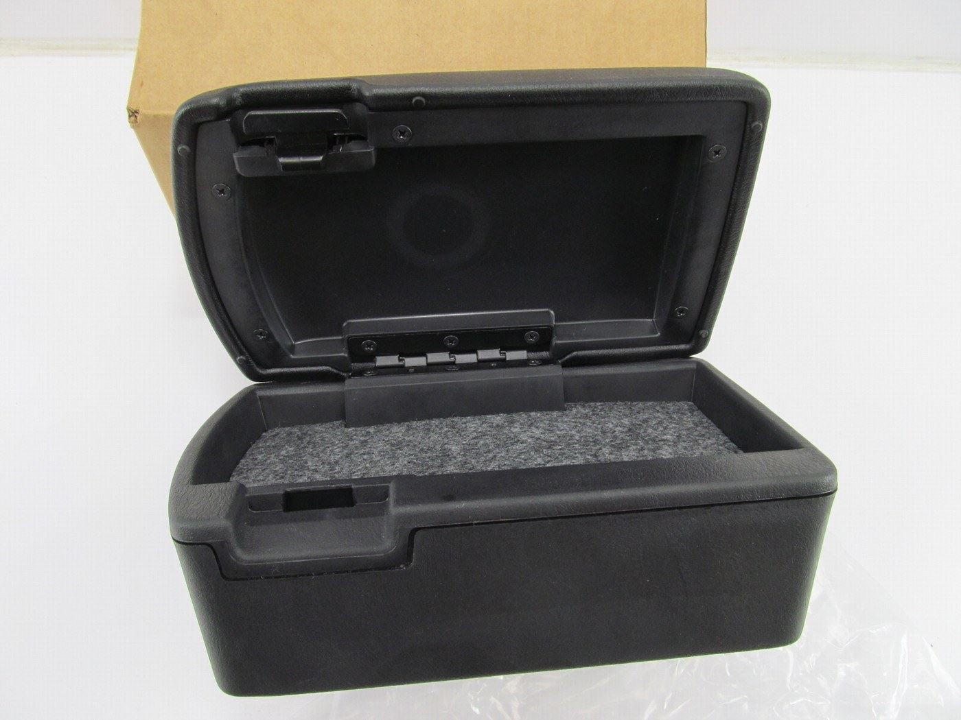 NEW - Genuine OEM For 2000-2001 Nissan Altima BLACK Center Console Armrest Lid