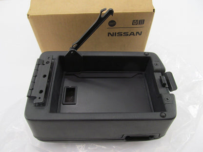 NEW - Genuine OEM For 2000-2001 Nissan Altima BLACK Center Console Armrest Lid