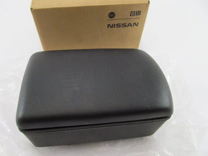 NEW - Genuine OEM For 2000-2001 Nissan Altima BLACK Center Console Armrest Lid