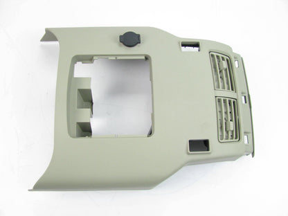New OEM Front Console Rear Panel Trim Bezel Beige Tan For 04-07 QX56, 2007 Titan