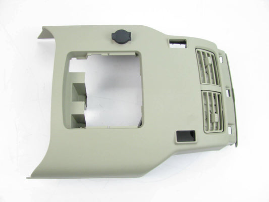 New OEM Front Console Rear Panel Trim Bezel Beige Tan For 04-07 QX56, 2007 Titan