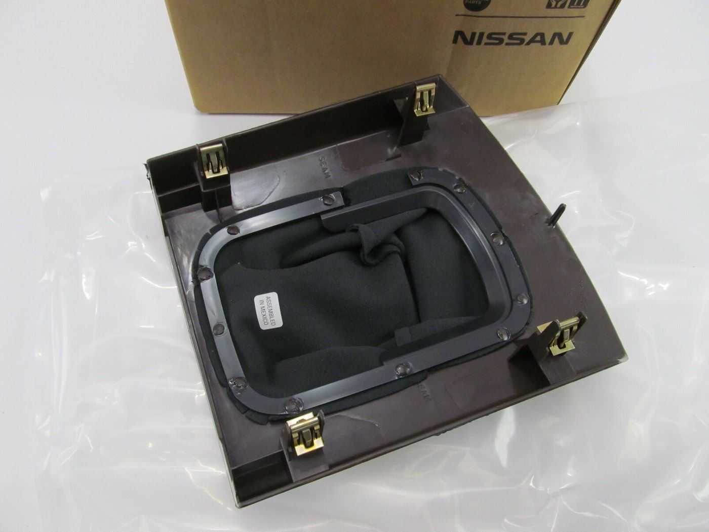 New OEM Manual Transmission Shift Boot Bezel Trim WOOD GRAIN For 02-04 Altima