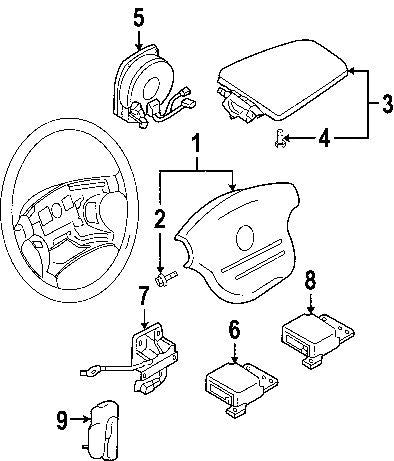 NEW GENUINE SRS Control Module OEM For 2004-2006 Nissan Sentra