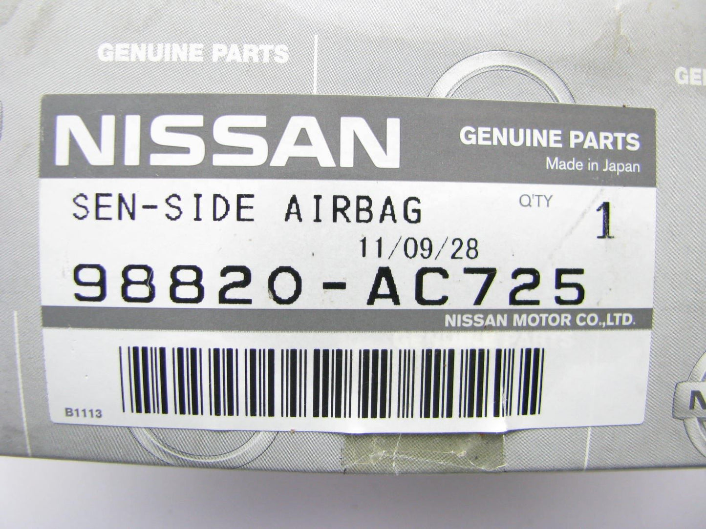 NEW GENUINE SRS System Control Module OEM For Nissan 98820AC725