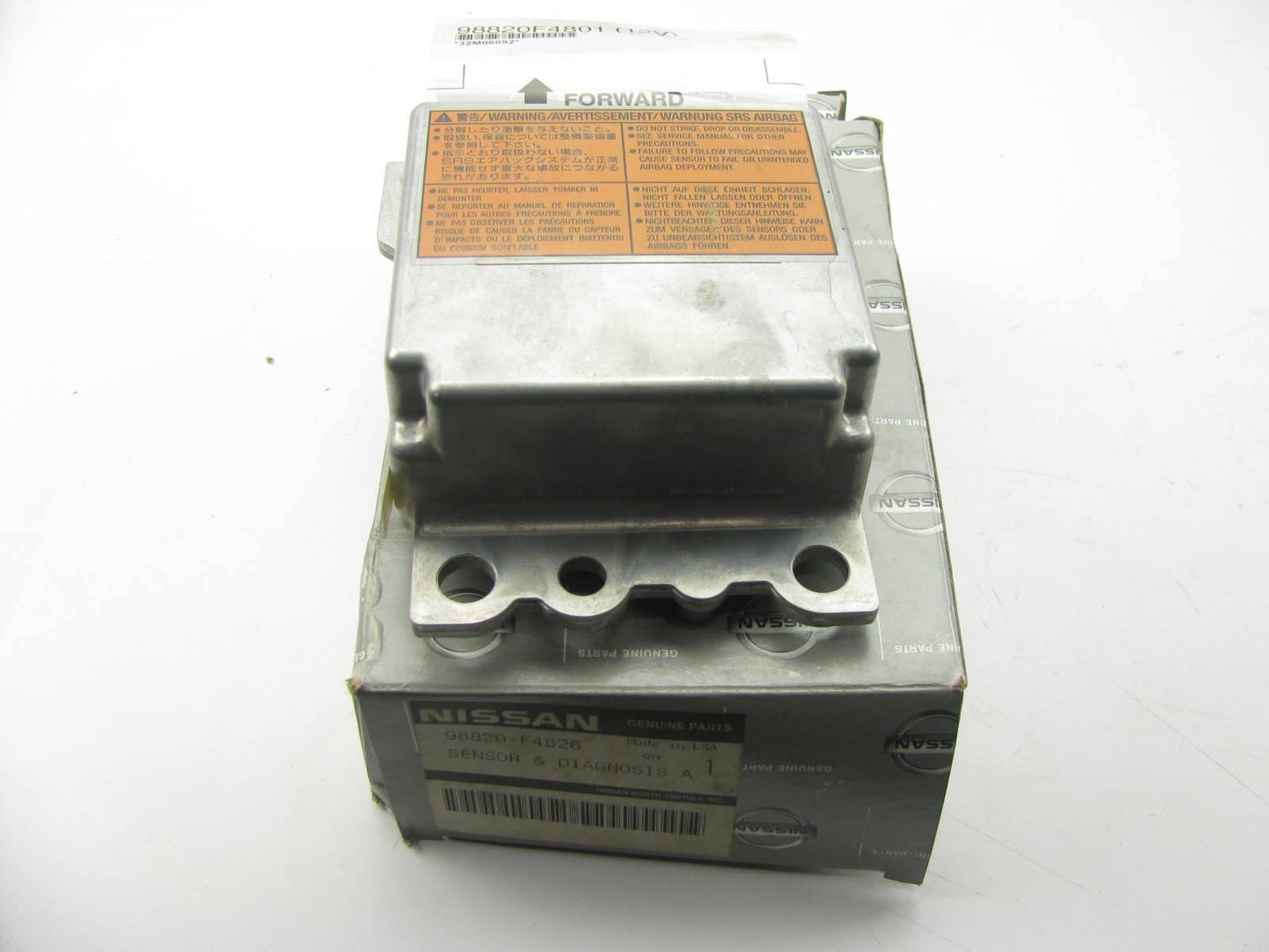 NEW - OEM UNKNOWN FITMENT SRS Control Module For Nissan 98820F4826