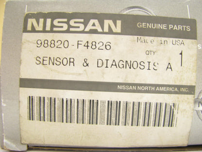 NEW - OEM UNKNOWN FITMENT SRS Control Module For Nissan 98820F4826