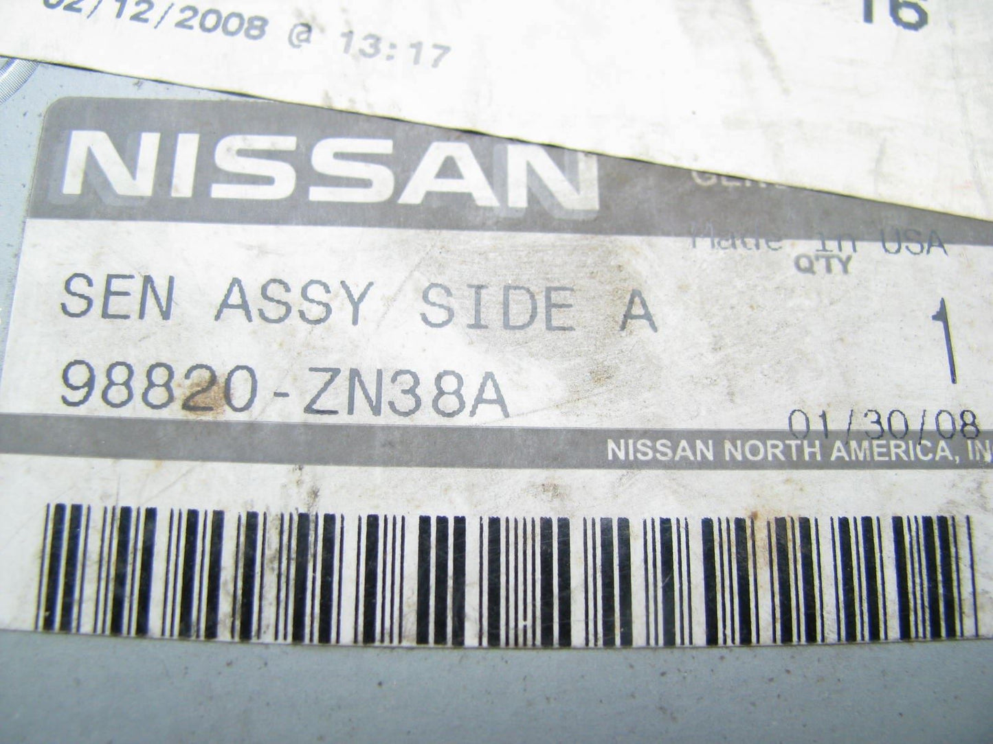 UNKNOWN FITMENT NEW - OEM Air Control Module For Nissan 98820ZN38A