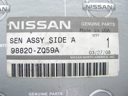 NEW GENUINE SRS Control Module OEM For Nissan 98820ZQ59A   98820-ZQ59A