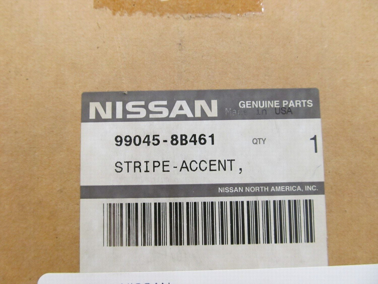 RH Right Side Accent Stripe Platinum For 1998-2000 Nissan Frontier XE KC 2WD