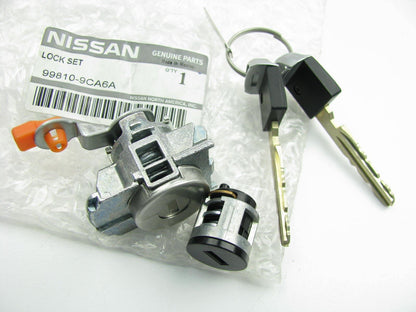 NEW GENUINE Front Left Door Glovebox Lock Set W/ 2 Keys For 11-12 Pathfinder