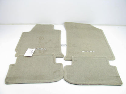 New OEM Complete Floor Mat Set Beige For 2008 Nissan Altima COUPE 999E2UUC00BE