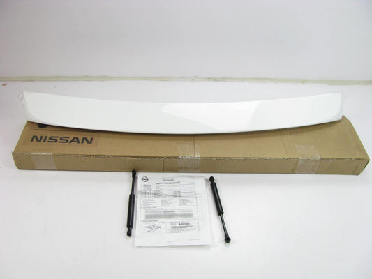 NEW GENUINE Factory Rear Trunk Lid Spoiler Cloud White OEM For 2007-2009 Sentra