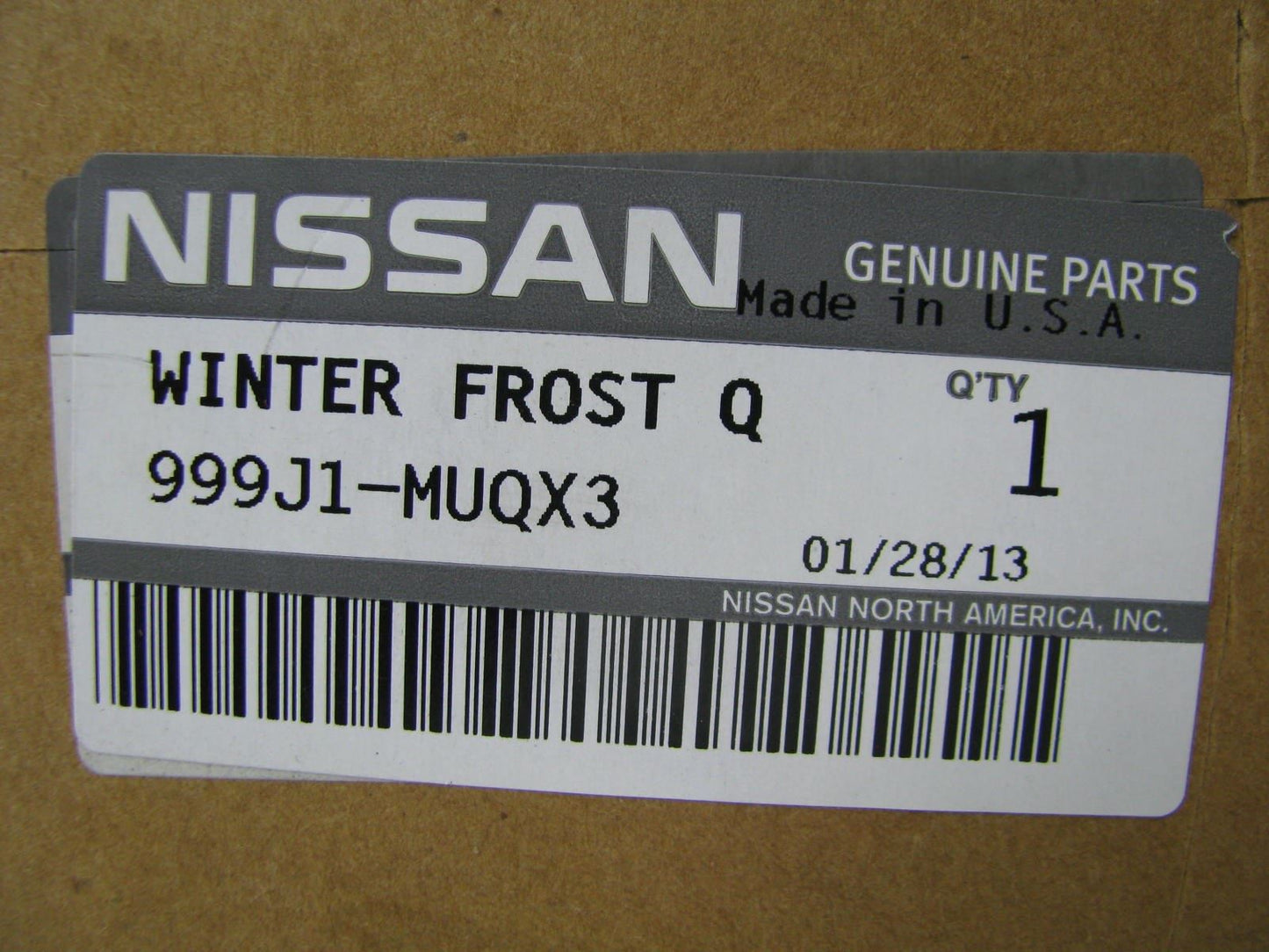 New OEM Rear Trunk Lid Spoiler Winter Frost For 2007-08 Nissan Maxima 999J1MUQX3