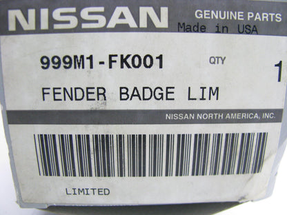 NEW GENUINE LIMITED Emblem Badge OEM For Nissan (Limited Edition) 999M1FK001