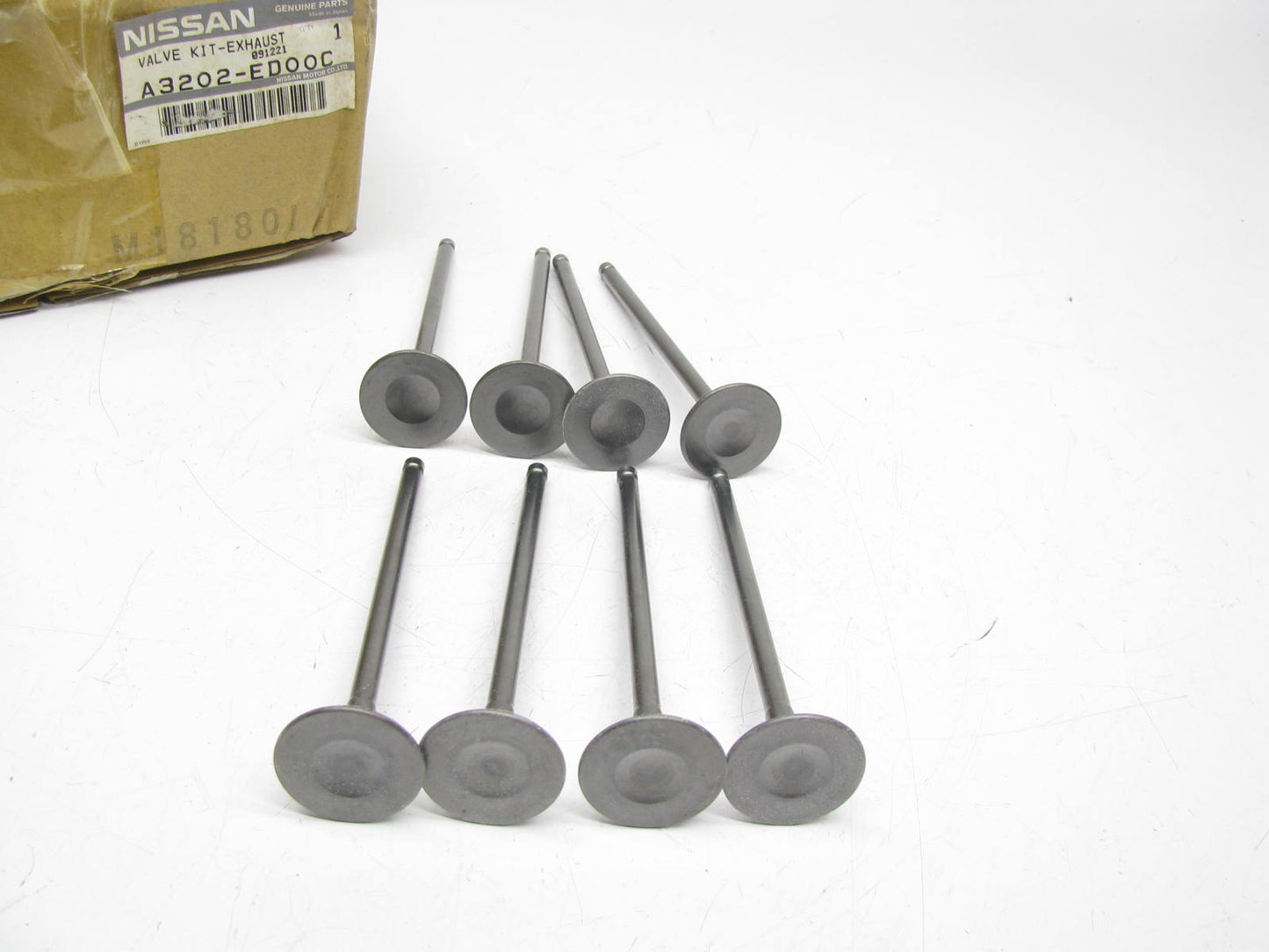 (x8) OEM Exhaust Valves A3202-ED00C For Nissan HR16DE 2009-2011
