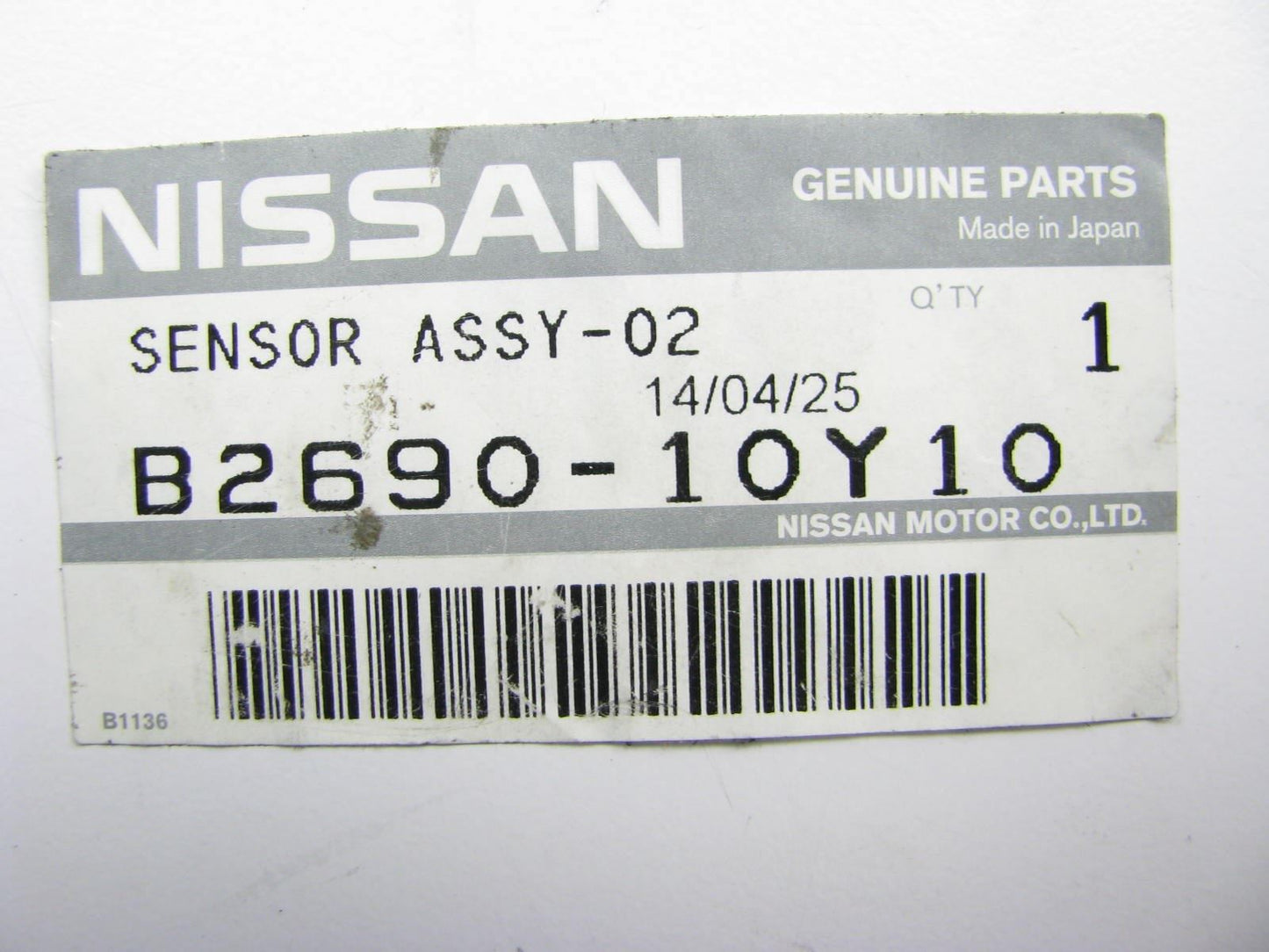 NEW GENUINE UPSTREAM Right Side Oxygen O2 Sensor OEM For 1991-2000 Infiniti Q45