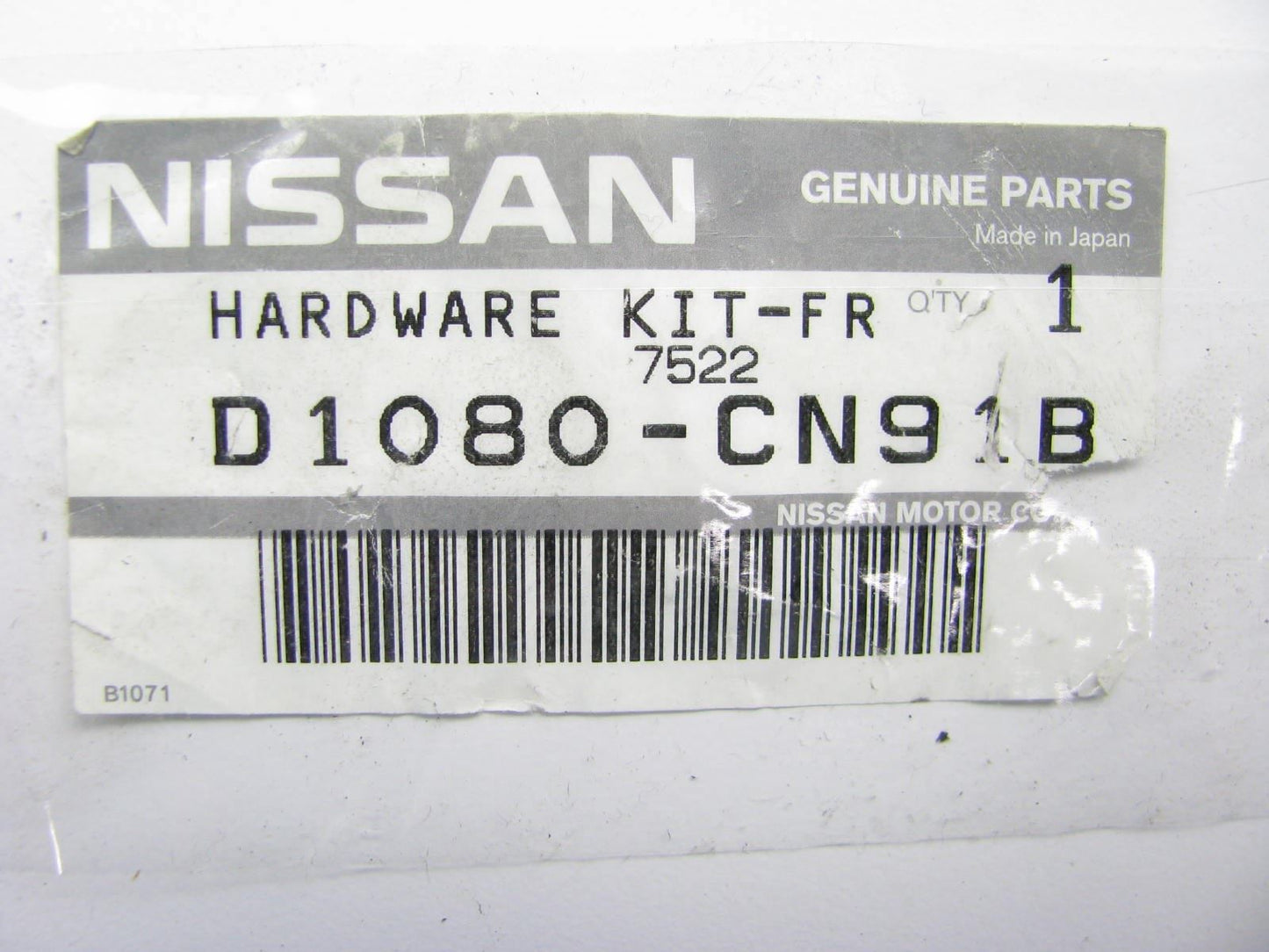 NEW Front Disc Brake Pad Retaining Clips Hardware OEM For 2008-2009 Nissan Quest