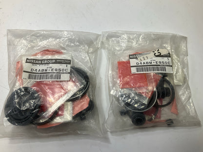 (2) NEW Brake Caliper Rebuild Repair Seal Kits OEM For Nissan D4ABM-EG50C