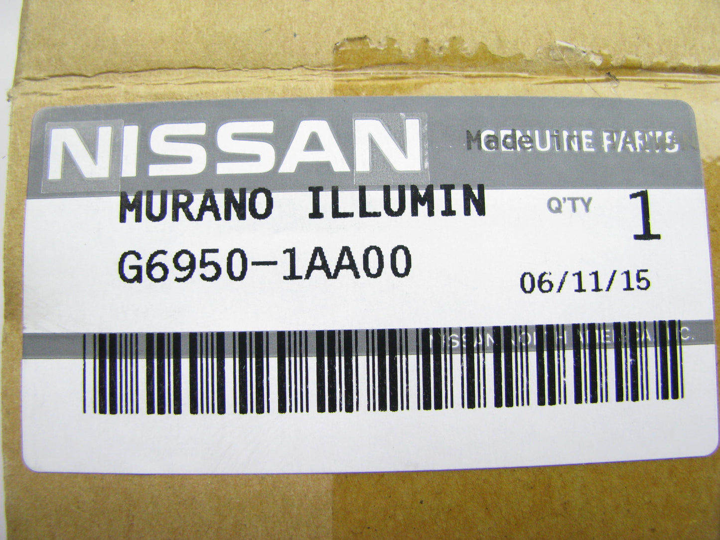 NEW OEM Illuminated Door Sill Kick Plate Set For 10-14 Nissan Murano G69501AA00